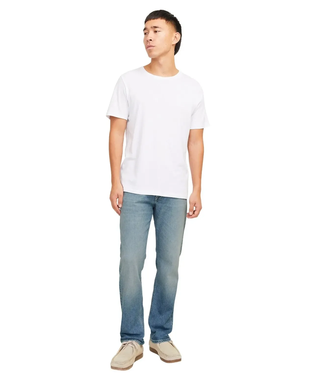 Jack & Jones Clark Original Jeans Regular Fit in Blau
