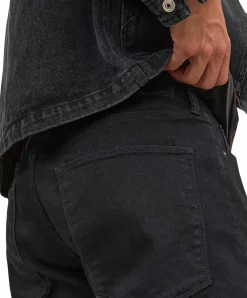 Jack & Jones Clark Regular Fit Jeans in Schwarz