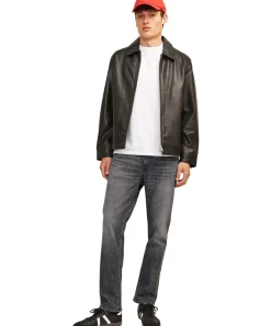 Jack & Jones Clark Regular Fit Jeans in Grau