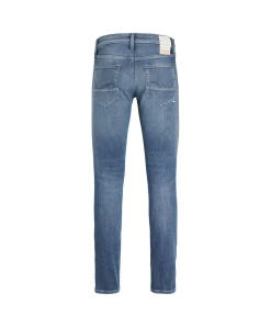 Jack & Jones Glenn Fox Slim Fit Jeans in Mittelblau