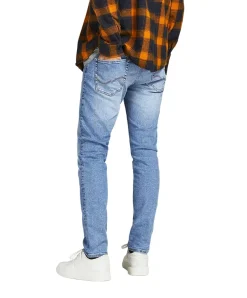 Jack & Jones Glenn Jeans in Hellblau mit schmaler Passform