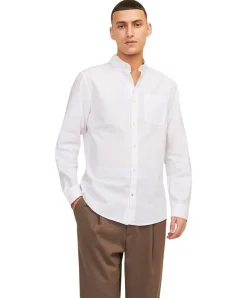 Jack & Jones Hemd Oxford mit Slim Fit in Weiß