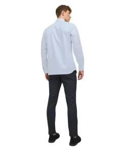 Jack & Jones Hemd Parker mit Slim Fit in Hellblau