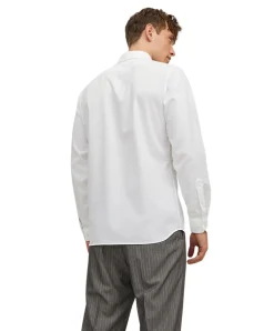 Jack & Jones Hemd Parker mit Langarm in Weiß