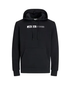 Jack & Jones Hoodie in Dunkelblau mit Front Logo