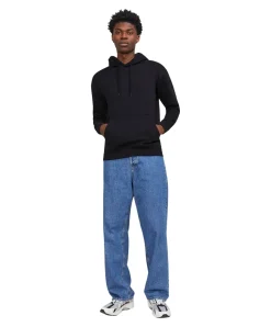 Jack & Jones Hoodie mit Bio-Baumwolle in Schwarz
