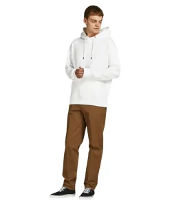 Jack & Jones Hoodie mit Bio-Baumwolle in Weiß