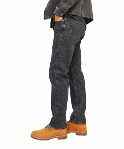 Jack & Jones Jeans Chris aus schwarzem Bio-Denim