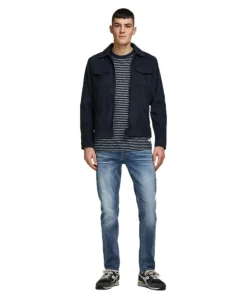 Jack & Jones Jeans Comfort Fit Mike handgefertigter Optik