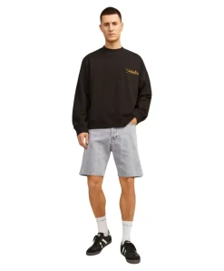 Jack & Jones Jeans Shorts Tony in Grau