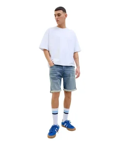 Jack & Jones Jeans Shorts Rick Icon Regular Fit in blau