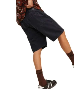 Jack & Jones Jeans Shorts Tony in Schwarz