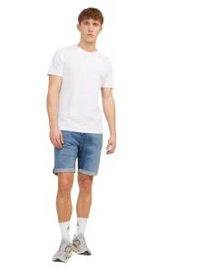Jack & Jones Jeans Shorts Rick Icon mit Umschlagsaum
