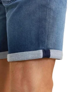 Jack & Jones Jeans Shorts Rick Icon in blauer Waschung