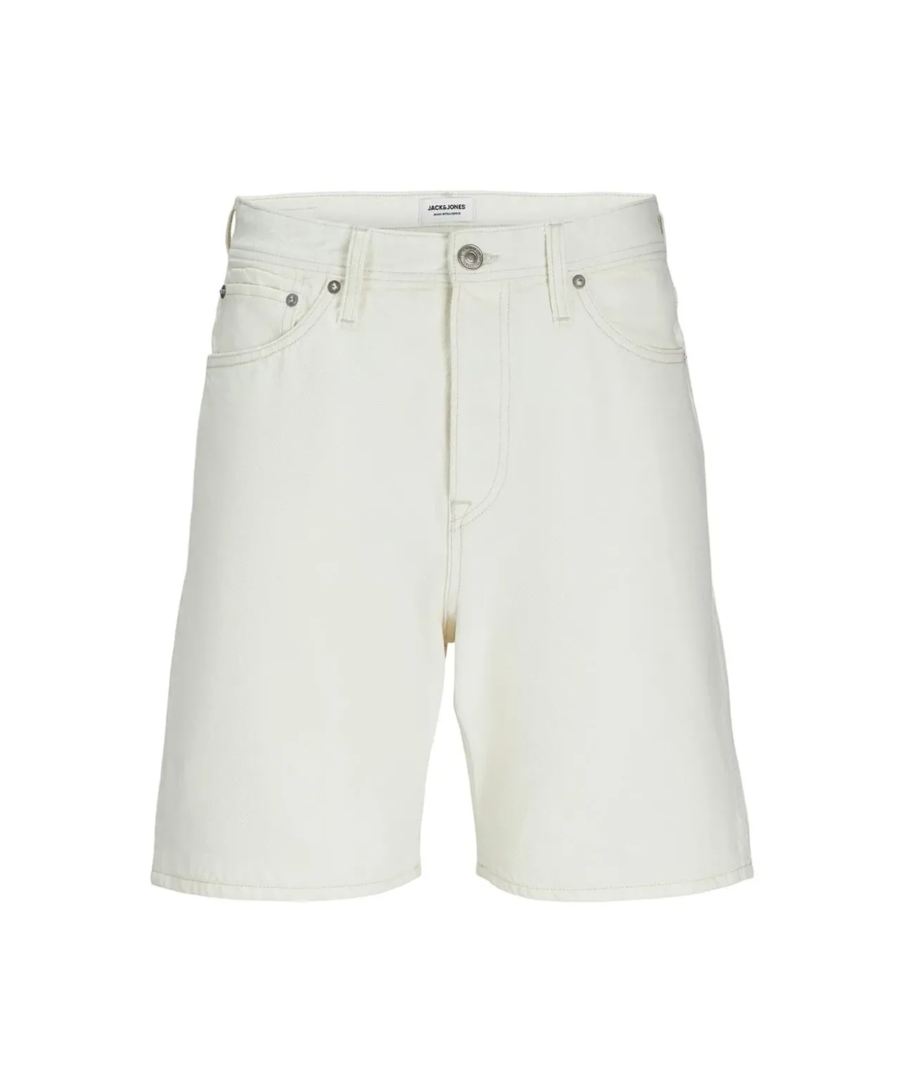 Jack & Jones Jeans Shorts Tony in Cremeweiß