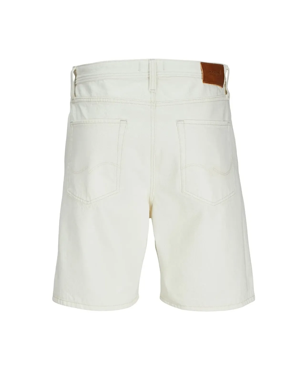 Jack & Jones Jeans Shorts Tony in Cremeweiß