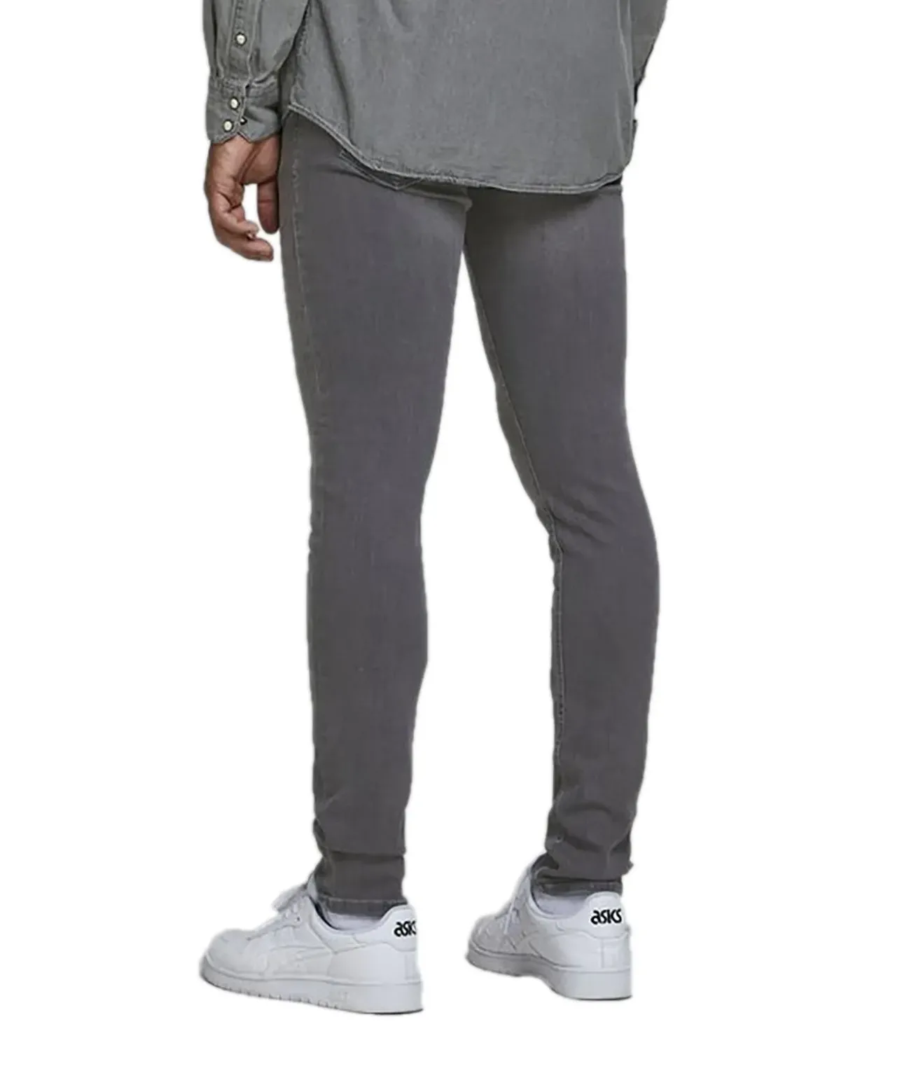 Jack & Jones Jeans Skinny Fit Liam aus grauen Grey Denim