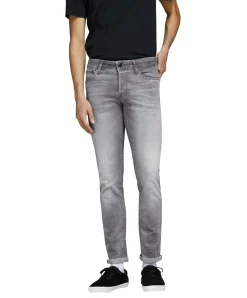 Jack & Jones Jeans Slim Fit Glenn Icon in gebleichtem Grau