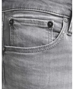 Jack & Jones Jeans Slim Fit Glenn Icon in gebleichtem Grau