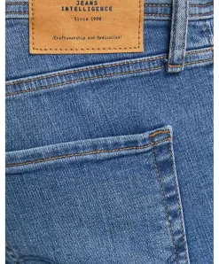 Jack & Jones Jeans Slim Fit Tim in Blue-Denim-Look