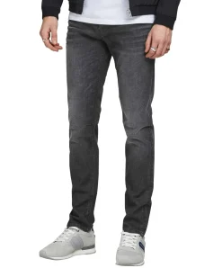 Jack & Jones Jeans Slim Fit Tim aus grauem Bio-Material