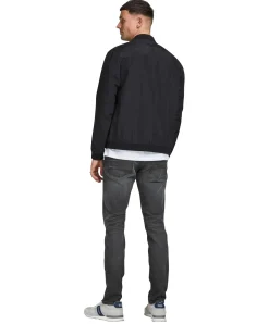 Jack & Jones Jeans Slim Fit Tim aus grauem Bio-Material