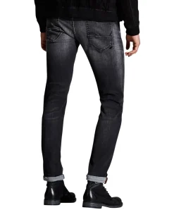 Jack & Jones Jeans Slim Fit Glenn in Black Vintage-Look