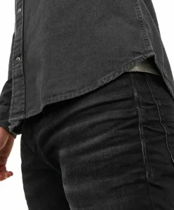 Jack & Jones Jeanshemd Heridan in Schwarz