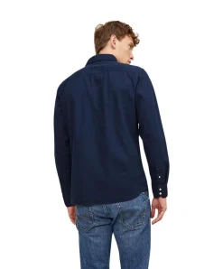 Jack & Jones Jeanshemd Heridan Shirt in Dunkelblau