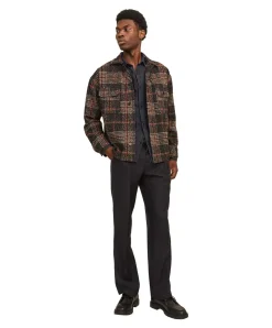 Jack & Jones Jeanshemd Travis in Schwarz mit Langarm