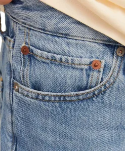 Jack & Jones Jeansshorts Chris Cooper in Mittelblau