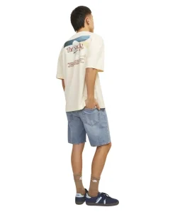 Jack & Jones Jeansshorts Chris Cooper in Mittelblau