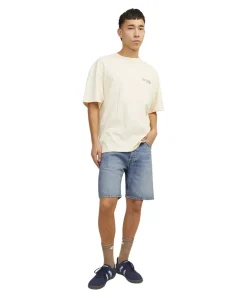 Jack & Jones Jeansshorts Chris Cooper in Mittelblau