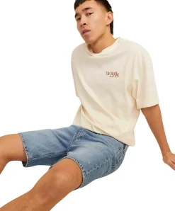 Jack & Jones Jeansshorts Chris Cooper in Mittelblau