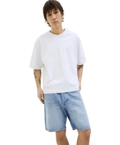Jack & Jones Jeans-Shorts Tony in Stone-Waschung