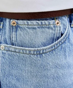 Jack & Jones Jeans-Shorts Tony in Stone-Waschung