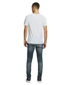 Jack & Jones Logoshirt Corp mit Kurzarm in Weiß