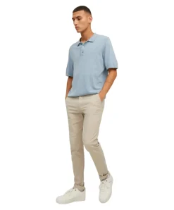 Jack & Jones Marco Chinohose mit Slim Fit in Beige