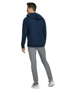Jack & Jones Marco Chinohose mit Slim-fit in Grey Melange