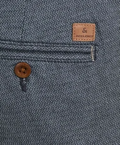 Jack & Jones Marco Fury Chinohose in blauer Optik