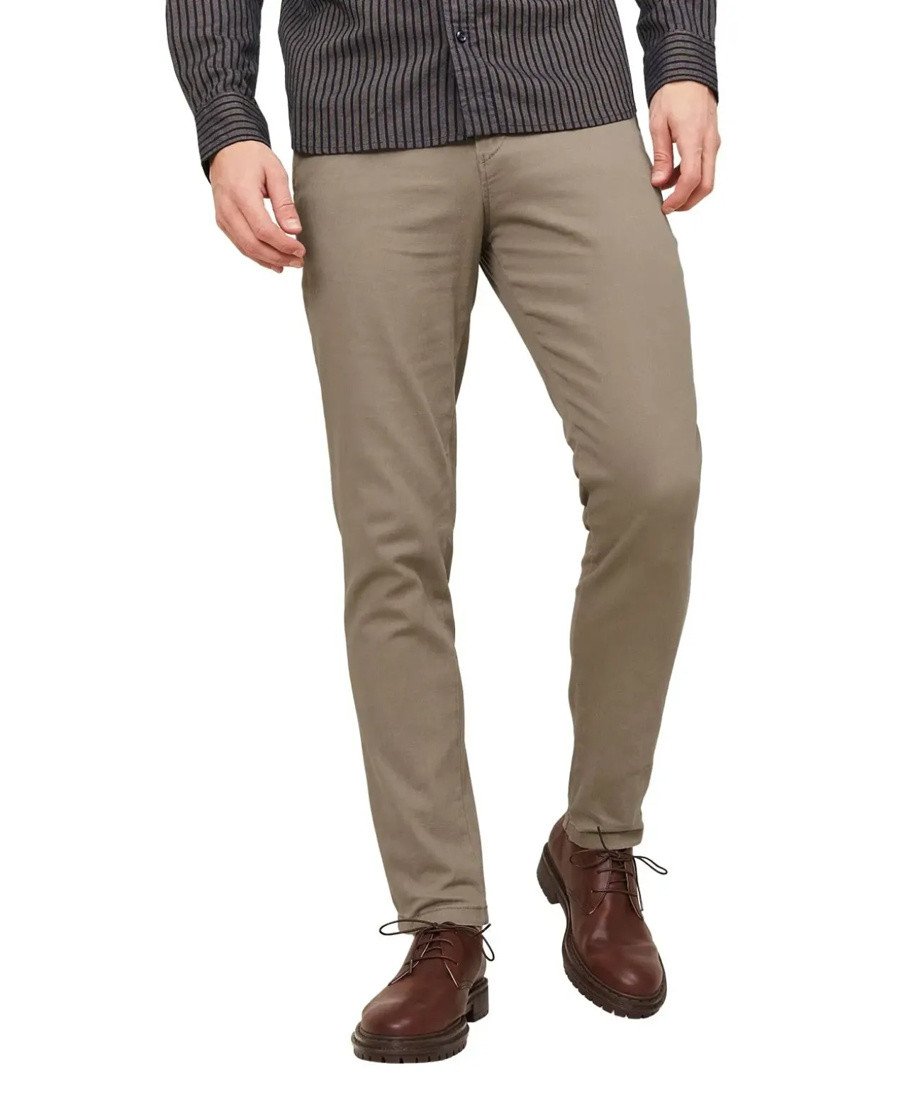 Jack & Jones Marco Hose mit Slim Fit in Beige