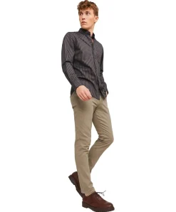 Jack & Jones Marco Hose mit Slim Fit in Beige
