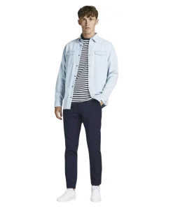 Jack & Jones Marco Hose mit Slim Fit in Dunkelblau