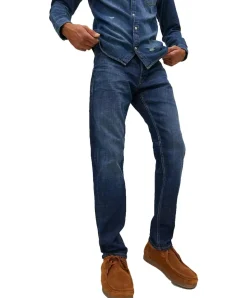 Jack & Jones Mike Jeans Loose Fit in Dunkelblau