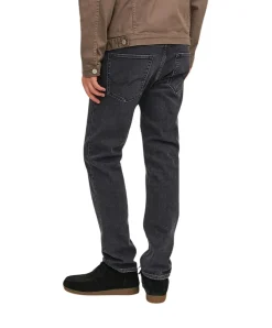 Jack & Jones Mike Jeans Loose Fit in verwaschenem Schwarz