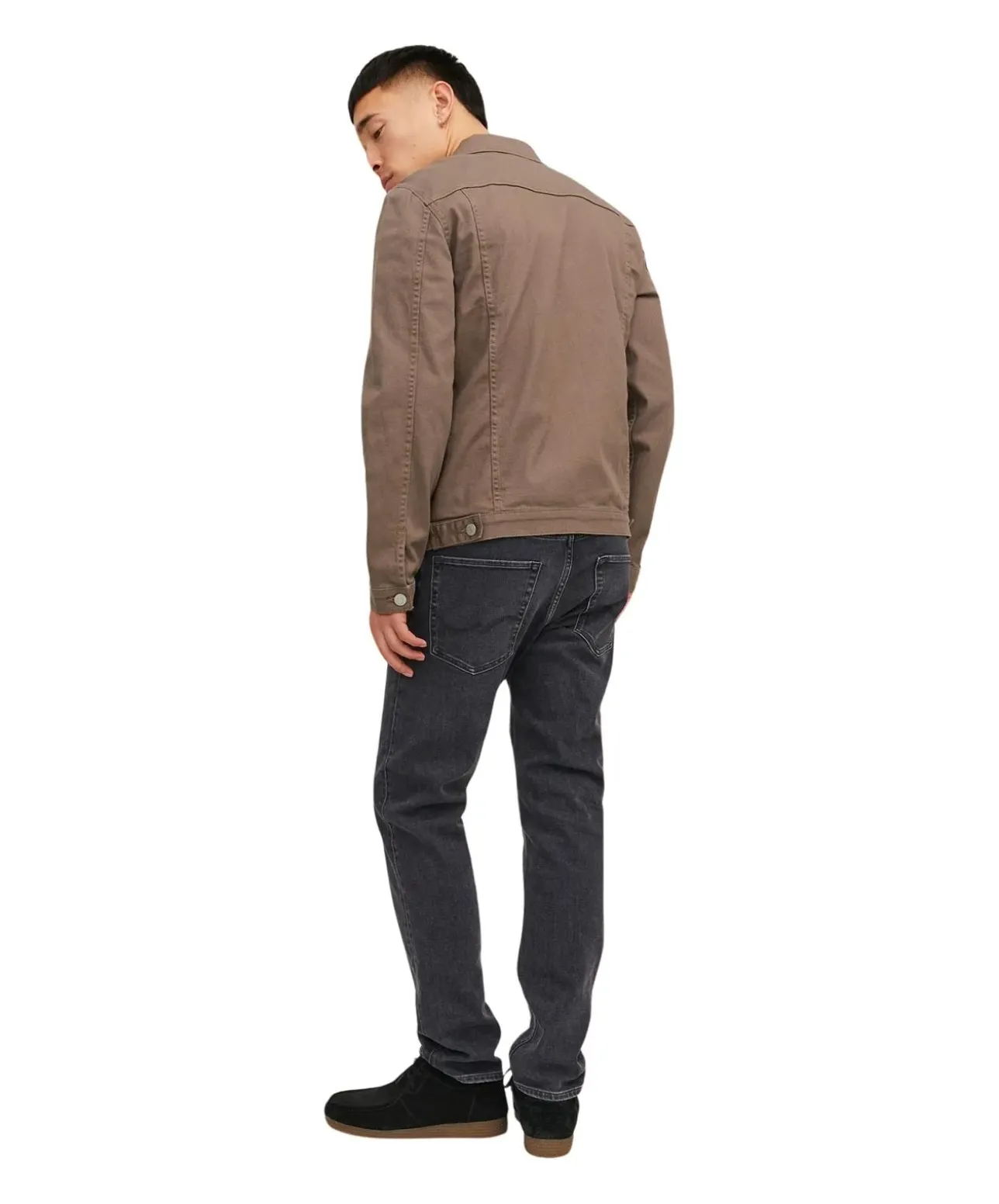 Jack & Jones Mike Jeans Loose Fit in verwaschenem Schwarz