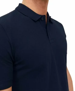Jack & Jones Poloshirt Basic mit Slim Fit in Dunkelblau