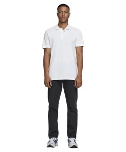 Jack & Jones Poloshirt Basic mit Slim Fit in Weiß