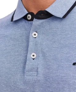 Jack & Jones Poloshirt Epaulos in Kobaltblau