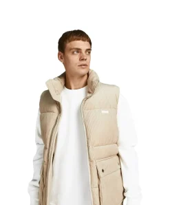 Jack & Jones Pullover aus Sweat-Material in Weiß